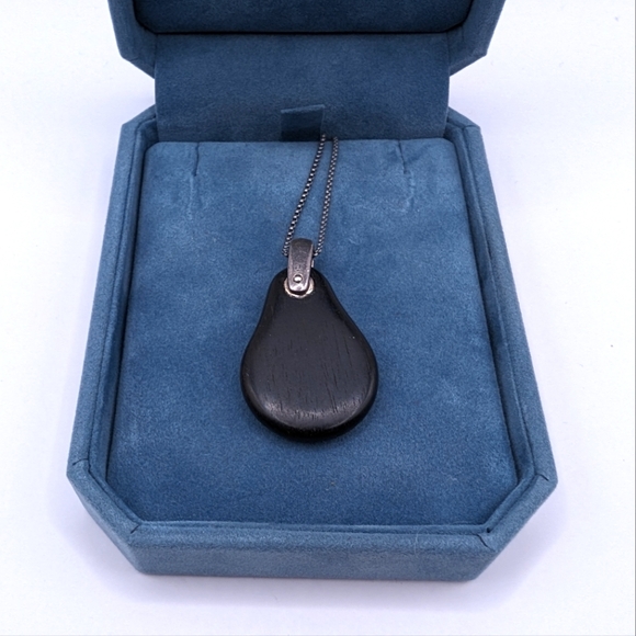 Handmade Wooden Necklace - Picture 1 of 5